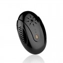 Ultrasonic Insect Repeller Adjustable Frequency Band Rat Mice Mosquito Control Device - Black&amp;EU Plug