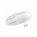 Ultrasonic Insect Repeller Adjustable Frequency Band Rat Mice Mosquito Control Device - Black&amp;EU Plug