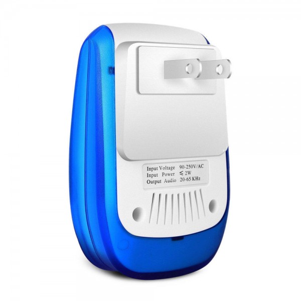 HP-101 Electronic Indoor Ultrasonic Plug in LED Safe Anti Mosquito Pests control - US Plug