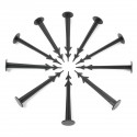 Weed Control Fabric Securing Pegs Ground Cover Fixing Anchor Membrane