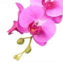 Artificial Plant Butterfly Orchid Flower Pot Home Wedding Party Home Decorations -  Pink
