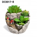 10 Styles Succulent  Desktop Flower Pot Plants Planter Garden Plants Holder Home Window Decoration - #6