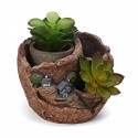 10 Styles Succulent  Desktop Flower Pot Plants Planter Garden Plants Holder Home Window Decoration - #6