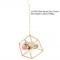 Creative Iron Hanging Flower Stand Ins Air-Cooled Shop Ceiling Top Decorative l Pendant - K10