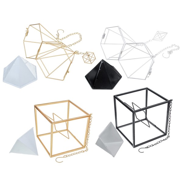 Creative Iron Hanging Flower Stand Ins Air-Cooled Shop Ceiling Top Decorative l Pendant - K10