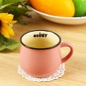 Ceramics DIY Mini Coffee Cup Potted Plant Office Desktop Plant Decor -  Pink