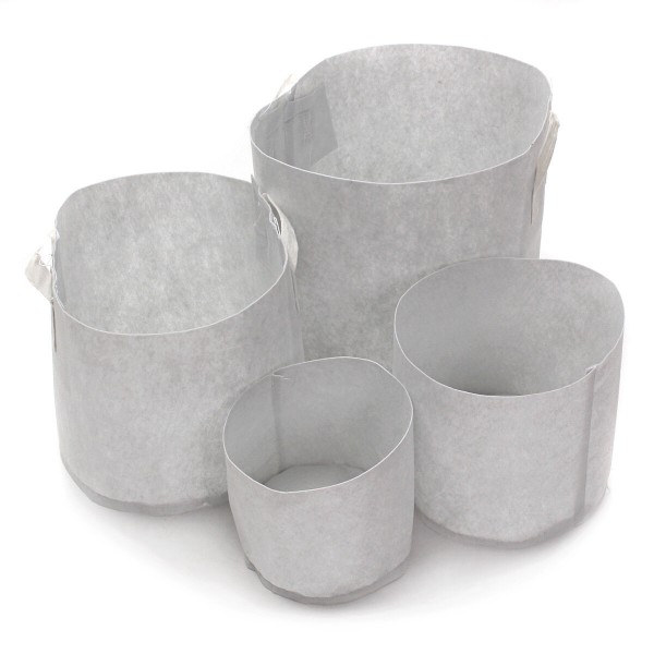 10Pcs Eco-Friendly Round Fabric Pot Planting Pouch Root Grow Aeration Container Seedling Bag Box  - #3