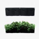 KC-BT4121 Gardening Grow Pocket Indoor Outdoor Wall Hanging Planting Storage Bag Seedling Bags - .A