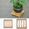 Flower Plant Pot Stand Base Saucer Tray Rack Roller Moved Pulley Wheel Garden Decorations  - 30x30cm