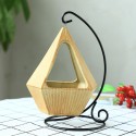 Gardening Ceramic Hanging Succulent Flower Pot Stand Indoor Flower Decorations Diamond Planter - Square