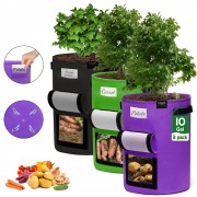 3 PCS Plant  Fabric ...