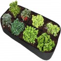 4/8 Pockets Felt Planting Bag Plant Growing Container Reusable Flower Planter - 8pcs S