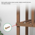 6 Tier Wood Flower Rack Plant Stand Wood Shelves Bonsai Display Shelf Indoor USA - #1
