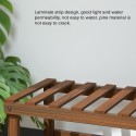 6 Tier Wood Flower Rack Plant Stand Wood Shelves Bonsai Display Shelf Indoor USA - #1