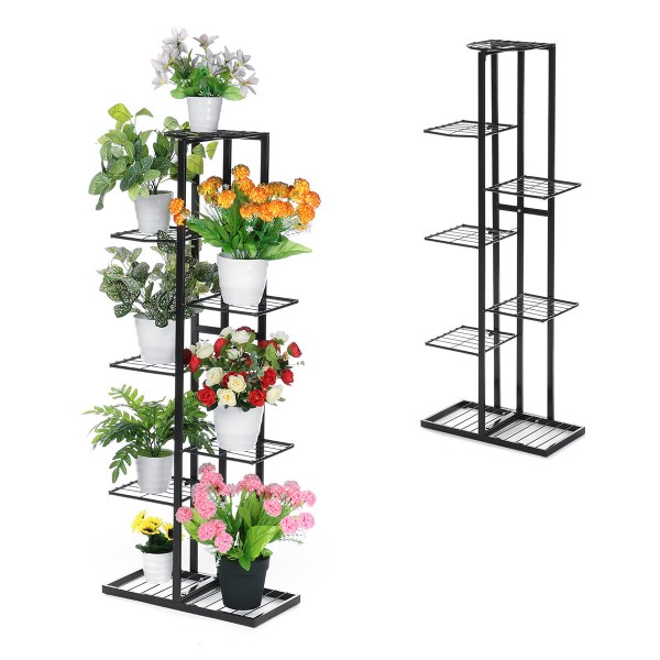 4/5/6 Layers Flower Stand Floor Corner Pot Rack Shelf Indoor/Outdoor - Type B