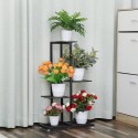4/5/6 Layers Flower Stand Floor Corner Pot Rack Shelf Indoor/Outdoor - Type B