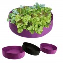 Fabric Plants Growing Raised Bed Garden Flower Elevated Vegetable Box Grow Bag Planting Grow Box - 90*30cm Black