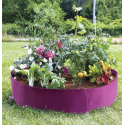 Fabric Plants Growing Raised Bed Garden Flower Elevated Vegetable Box Grow Bag Planting Grow Box - 90*30cm Black