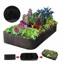 Planting Bag Planter Potted Plant Flower Vegetable Fabric Garden Plant Bed Planting Container Planting Bag for Garden Tools - Sq