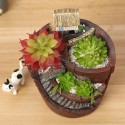 Hanging Garden Potted Micro Landscape Meat Plant Pots Small House  Decoration