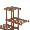 5 Tier Wood Flower Stair Flower Stand Plant Stand Flower Shelf