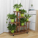 5 Tier Wood Flower Stair Flower Stand Plant Stand Flower Shelf