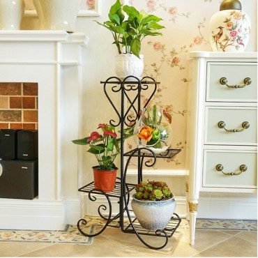 4 Tier Metal Shelves...