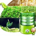 Homemade Multifunctional Bean Sprouts Machine 220V Automatic1.5L 3-layers Sprouts Machine
