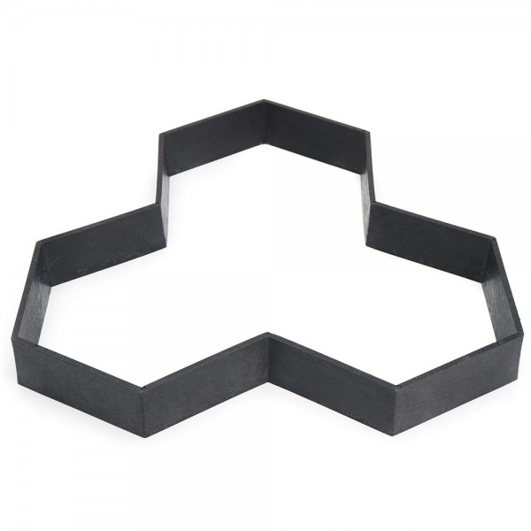 Multi-type Garden Yard DIY Multi-use Plastic Path Maker Concrete Stepping Stone Cement Brick Mold