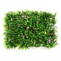Emulational Ivy Artificial Ivy Leaf Plastic Garden Screen Rolls Wall Landscaping Turf Plant Garden Fence - #3