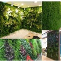Emulational Ivy Artificial Ivy Leaf Plastic Garden Screen Rolls Wall Landscaping Turf Plant Garden Fence - #3