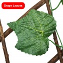 Artificial Ivy Expandable Stretchable Privacy Fence Faux Single Side Leafs Vine Screen for Outdoor Garden Yard - Small Evergreen