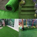 Super Dense Artificial Turf Grass Synthetic Realistic Mat Rug Lawn Carpet - 1