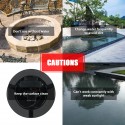 RGB LED Solar Powered Fountain Pump W/ 6 Nozzles Water Pump Night Floating Garden - #1