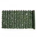 Artificial English Ivy Roll Privacy Screen Hedge Wall Garden Fence Balcony Decorations 3m 1m - 3#