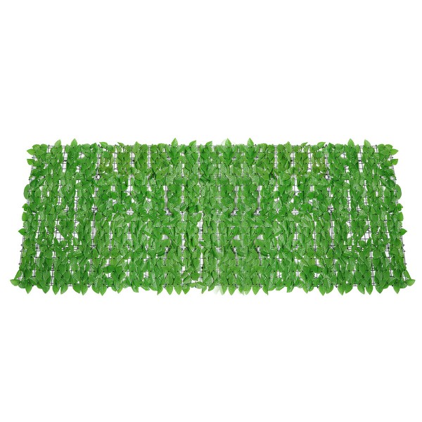 Artificial English Ivy Roll Privacy Screen Hedge Wall Garden Fence Balcony Decorations 3m 1m - 3#