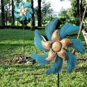 Wind Spinner Outdoor Garden Decor Kinetic Wind Sculpture Metal Windmill for Outdoor Yard Patio Lawn Garden Decor