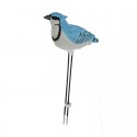 Plant Pal Soil Moisture Meter Alarm Cardinal Goldfinch Singing Voice Flower Bonsai Testing Tool - Coffee