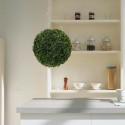 35cm Plastic Artificial Topiary Grass Ball Leaf Effect Ball Wedding Gardening Hanging Decoration