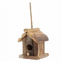 Vintage Wooden Bird House Nesting Box Small Wild Birds Nest Home Garden Decoration