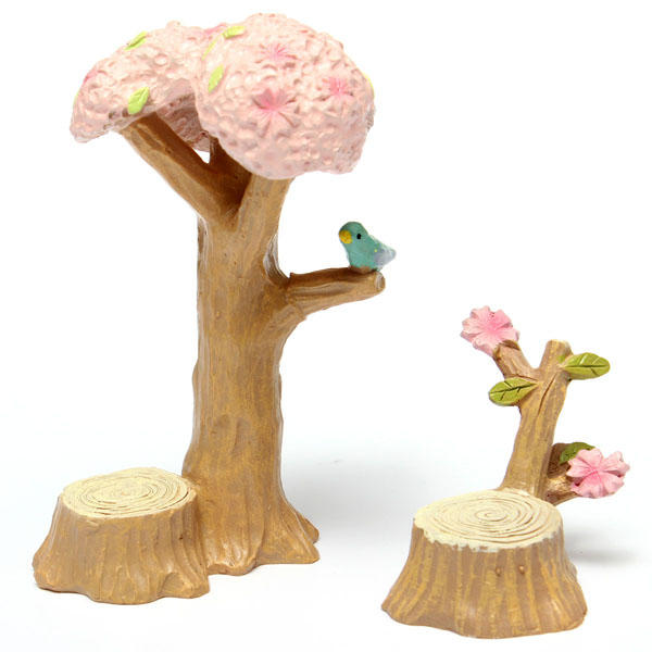 Mini  Tree Micro Landscape Decorations Garden DIY Decor -  Tree