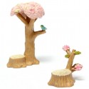 Mini  Tree Micro Landscape Decorations Garden DIY Decor -  Tree