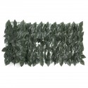 0.5M Outdoor Artificial Faux Ivy Leaf Privacy Fence Screen Decor Panels Hedge Garden Wall Cover - Evergreen Leaf