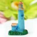 Mini  Lighthouse Micro Landscape Decorations Garden DIY Decor - Yellow