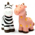 Mini Cute Zebra Micro Landscape Decorations Garden DIY Decor -  Pink