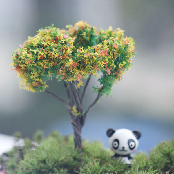 Mini  Trees Micro Landscape Decor Garden DIY Decoration - 5cm