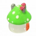 Miniature Mushroom Ornament Potted Plant Landscape Garden DIY Decor -  Pink