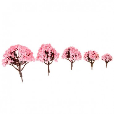 5 Size Pink  Trees F...