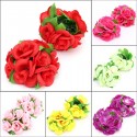 Artificial Wedding Silk Rose Flower Ball With Leaves Party Home Decoration - Rose