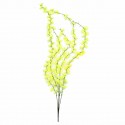 Artificial Silk Flower Vine Leaf Garland Plant Foliage Rattan Wedding Home Decorations - Green
